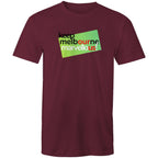 Men's T-shirt "Keep Melbourne Marvellous!" Hoddle Grid Garden State Green Design Plus Sizes Tee