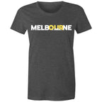 Melbourne City Skyline Skyscrapers Women's T-shirt