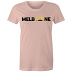 Melbourne City Skyline Skyscrapers Women's T-shirt
