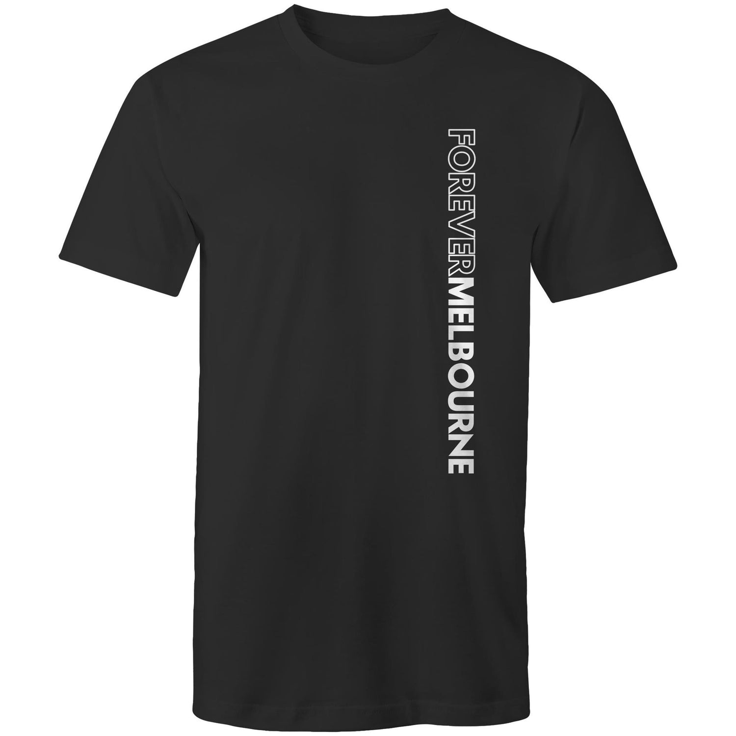 Forever Melbourne - Men's T-shirt Vertical Slogan Design