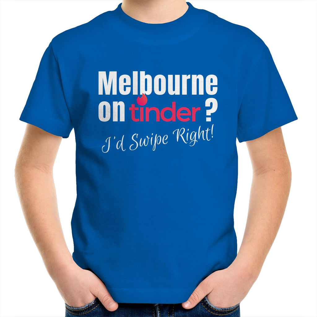 Funny Kids T-shirt Melbourne Tinder Dating App - Slogan Tee