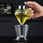 Cooking Honey Olive Oil Dispenser Glass Pancakes Maple Syrup Vinegar Sauce Pourer