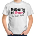 Funny Kids T-shirt Melbourne Tinder Dating App - Slogan Tee