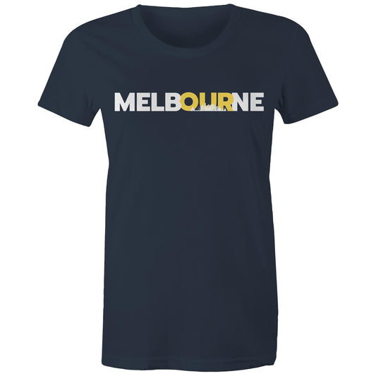 Melbourne Skyline Women's Classy T-shirt