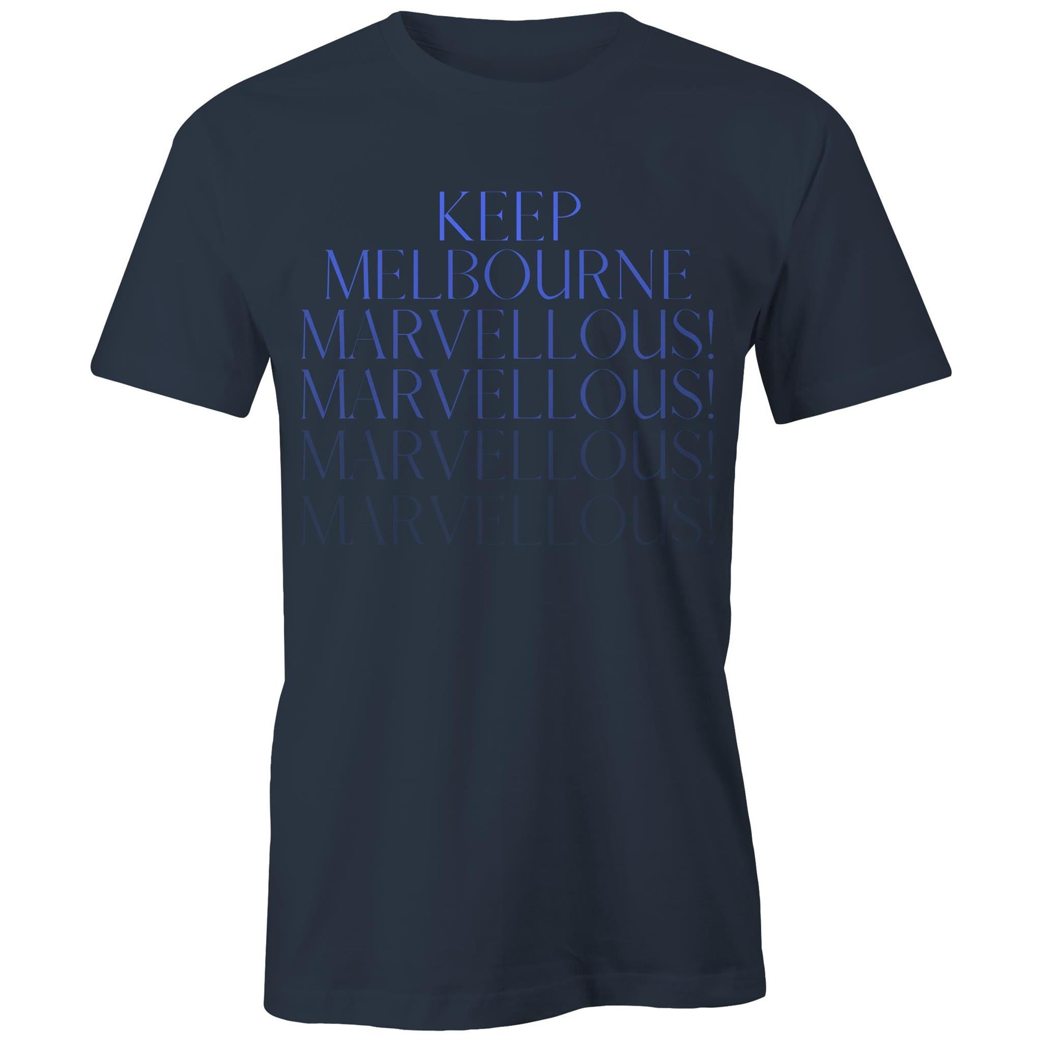 Men's T-shirt "Keep Melbourne Marvellous!" Infinity Design Tee