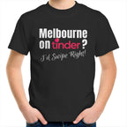 Funny Kids T-shirt Melbourne Tinder Dating App - Slogan Tee