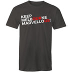 Men's T-shirt "Keep Melbourne Marvellous!" - Slogan Plus Sizes
