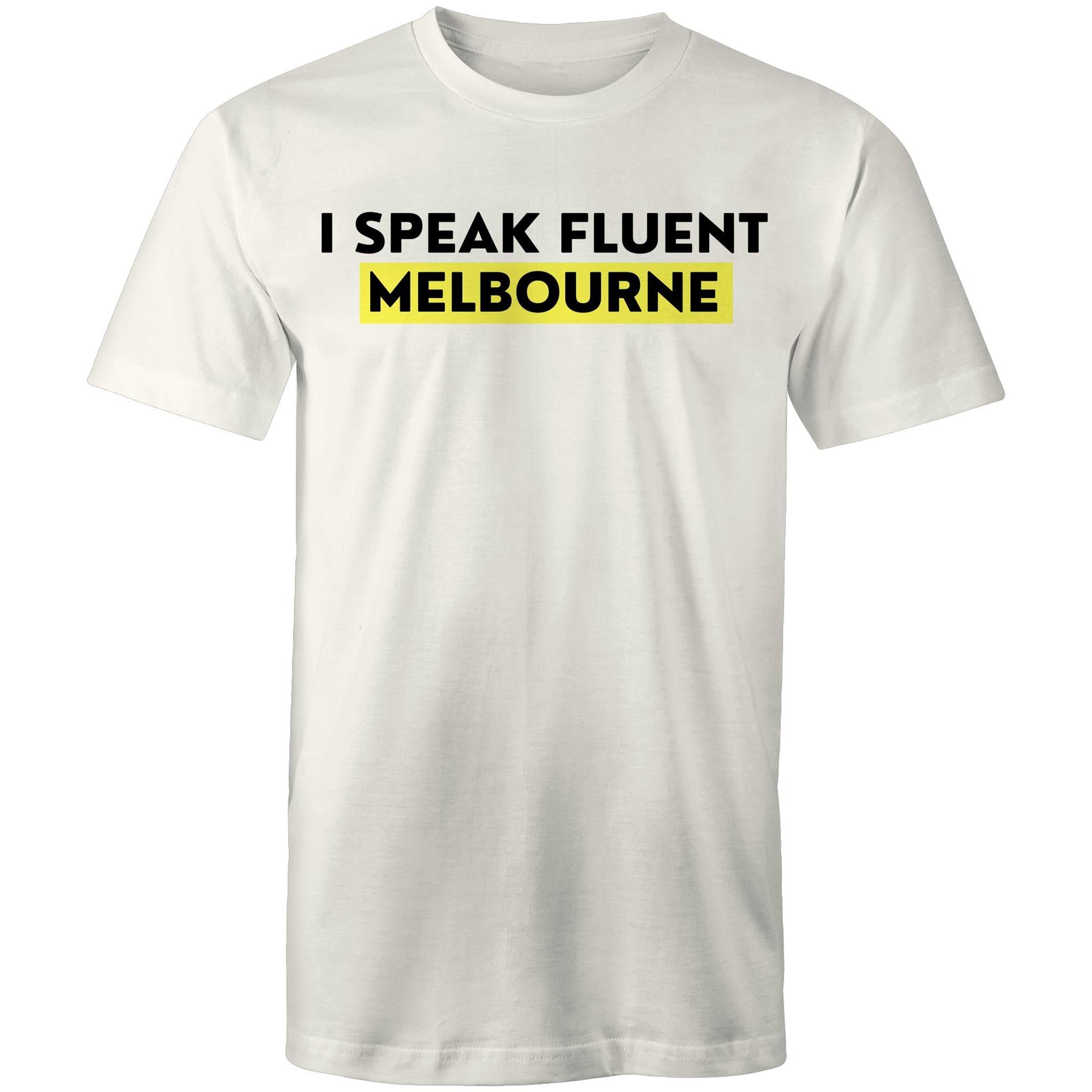 Funny "I Speak Fluent Melbourne" T-shirt Plus Sizes