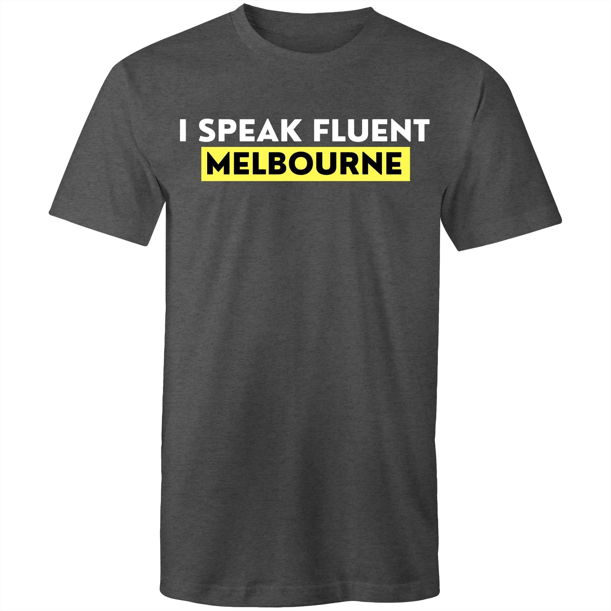 Funny "I Speak Fluent Melbourne" T-shirt Plus Sizes