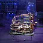 Kids Educational Brain Toy Night City 3D Puzzle Marble Maze Run DIY Assembly Ages 14+