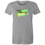 Melbourne T-shirt Keep Melbourne Marvellous! Women's Hoddle Grid Tee