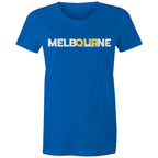 Melbourne City Skyline Skyscrapers Women's T-shirt
