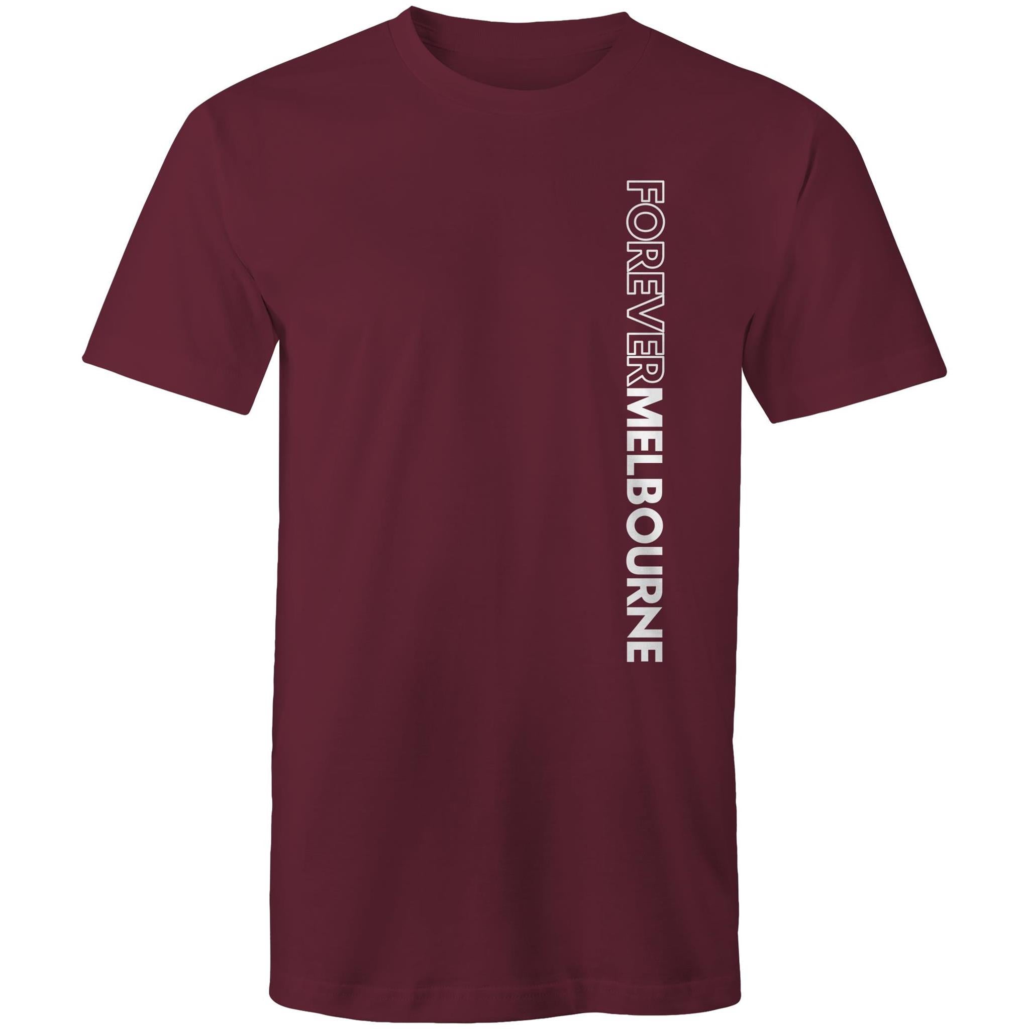 Forever Melbourne - Men's T-shirt Vertical Design Plus Sizes