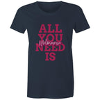 "All You Need Is Melbourne" - Women's Love T-Shirt
