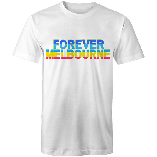 Forever Melbourne - Men's T-Shirt Rainbow Multicolour Melbourne City