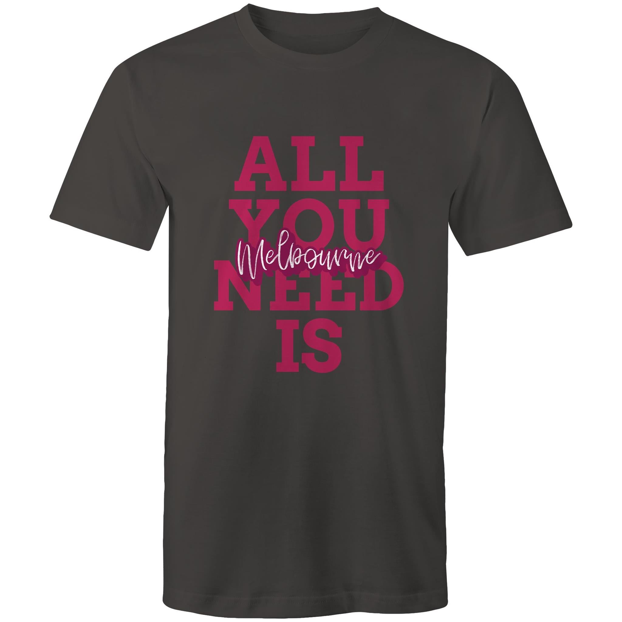 "All You Need Is Melbourne" - Men's Love T-shirt Plus Sizes
