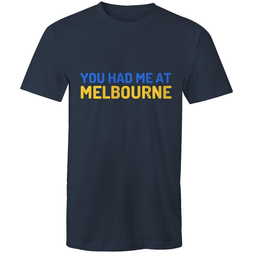 Men's Funny T-shirt "You Had Me At Melbourne" Famous Jerry Maguire Movie Quote Plus Sizes
