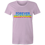Forever Melbourne - Women's Colourful Rainbow T-shirt
