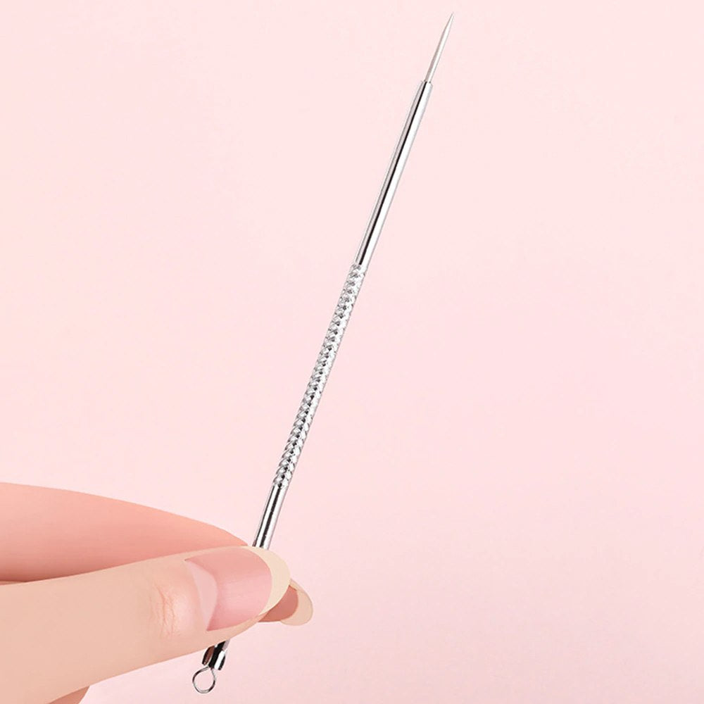 Blackhead Pimples 4pcs Stainless Steel Tools Set How To Pop Pimples Professional Kit