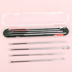 Blackhead Pimples 4pcs Stainless Steel Tools Set How To Pop Pimples Professional Kit
