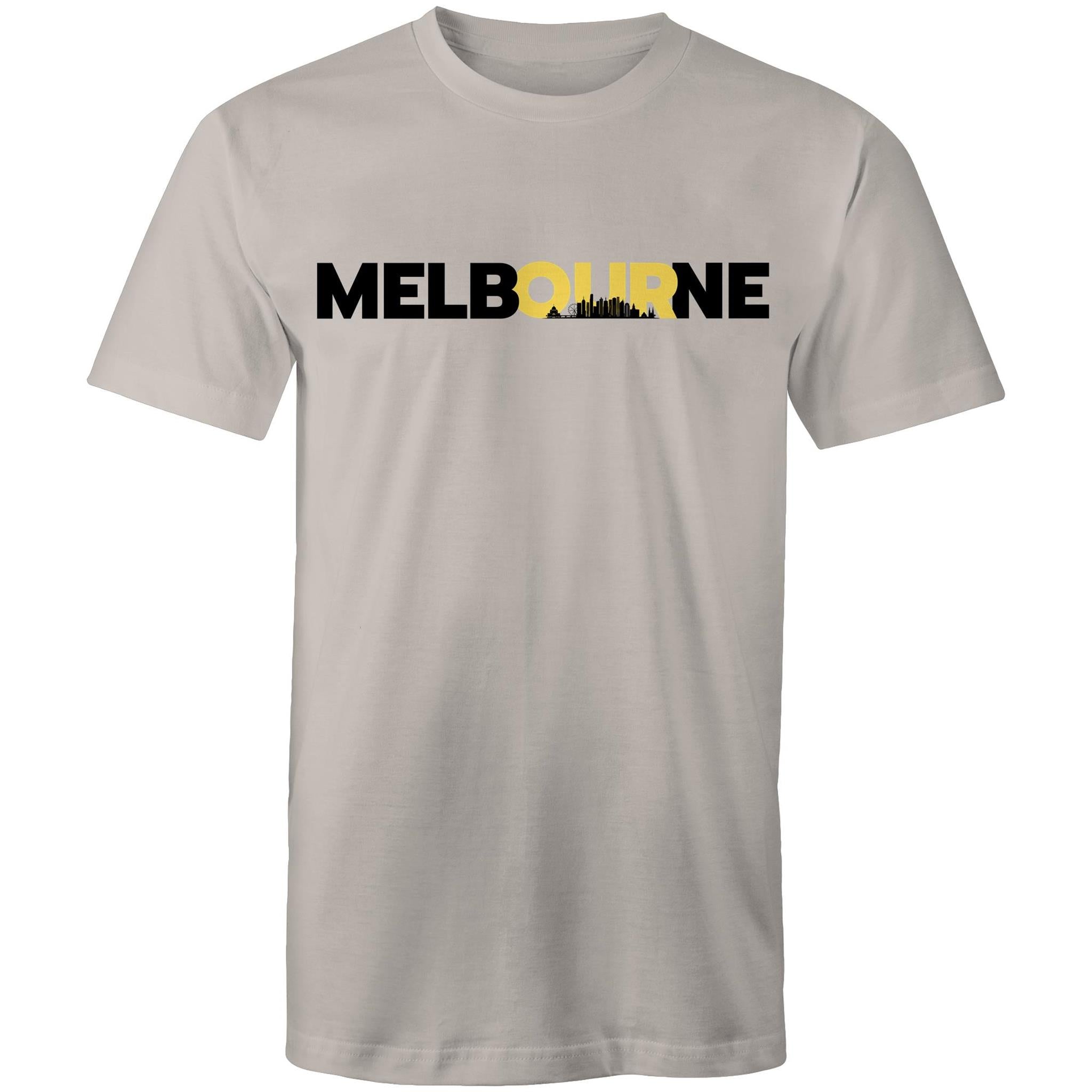 Melbourne City Skyline Men's T-Shirt Plus Sizes