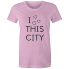 "I Love This City" - Women's T-shirt Melbourne