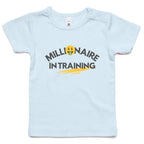 Funny Toddler T-shirt "Millionaire In Training"