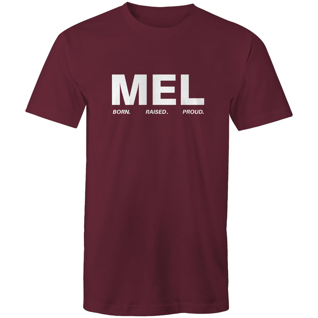 Proud of Melbourne Born and Raised Men's T-shirt Plus Sizes