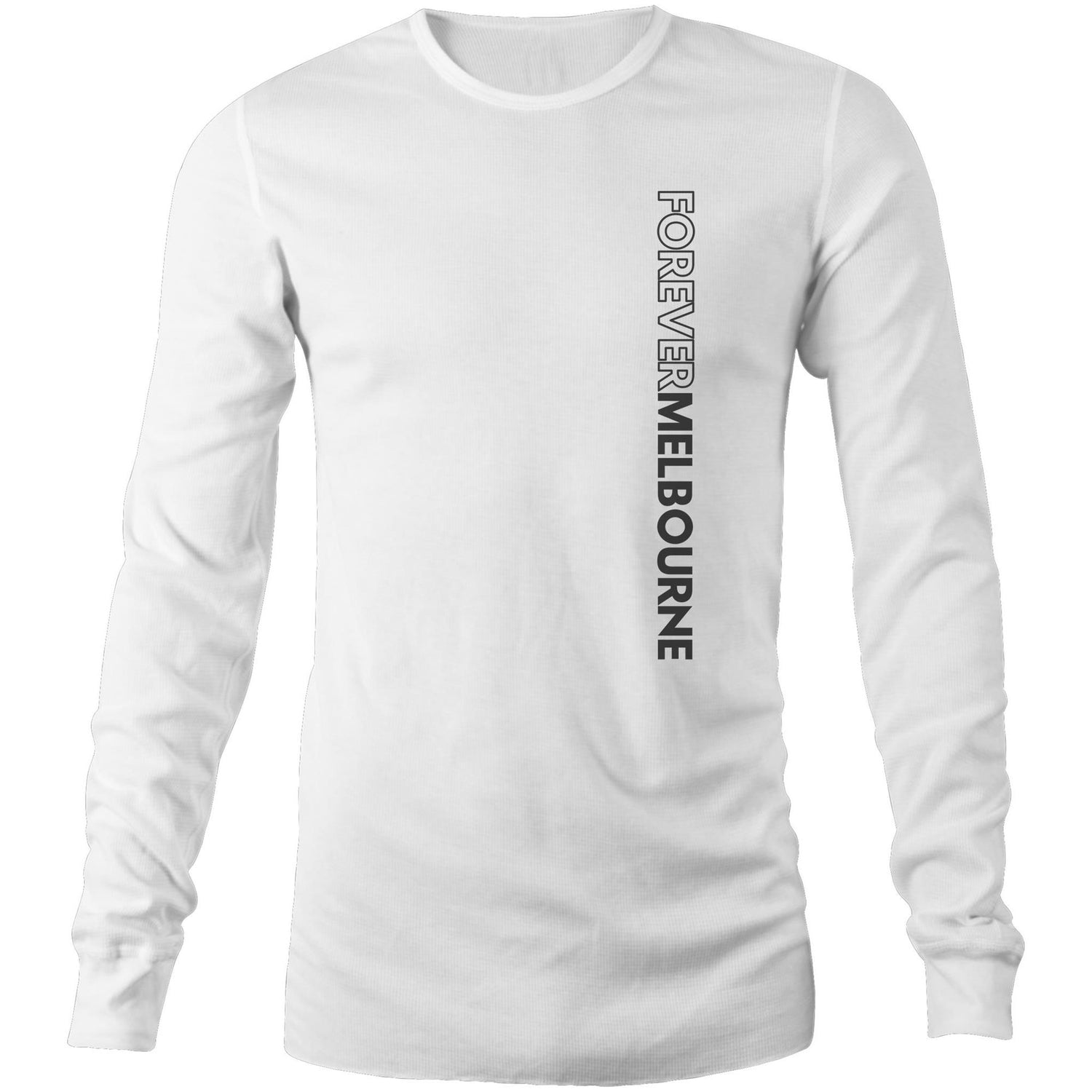 Forever Melbourne - Men's Long-Sleeve T-Shirt Melbourne Slogan