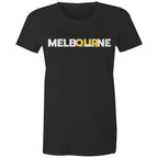 Melbourne City Skyline Skyscrapers Women's T-shirt
