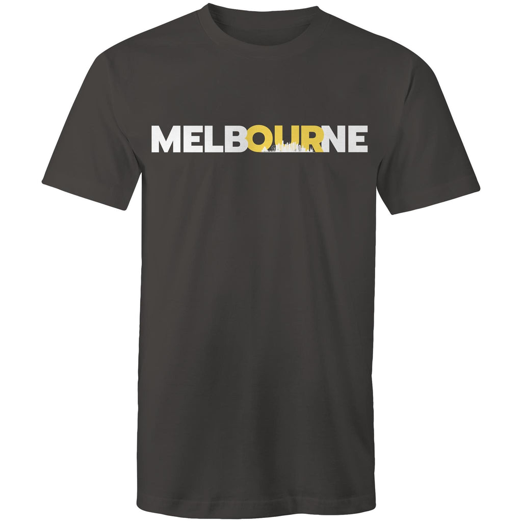 Melbourne City Skyline Men's T-Shirt Plus Sizes