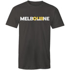 Melbourne City Skyline Men's T-Shirt Plus Sizes