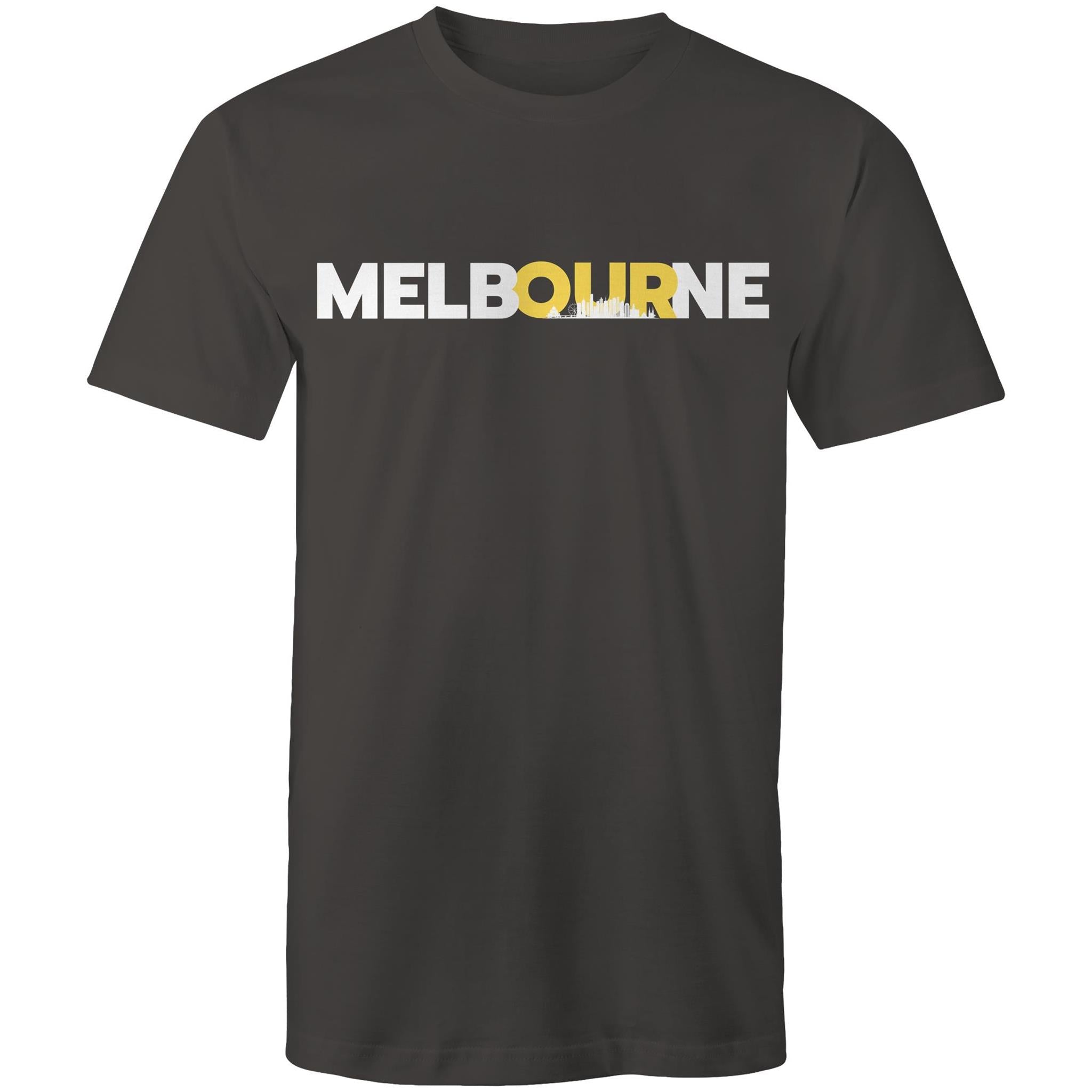 Melbourne City Skyline Men's T-Shirt Plus Sizes