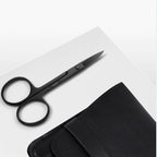 5pcs Eyebrows Tweezers with Nose Hair Scissors Makeup Beauty Set