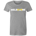 Melbourne City Skyline Skyscrapers Women's T-shirt