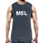 Proud of Melbourne Born and Raised Men's Tank Top Gym Workout Singlet