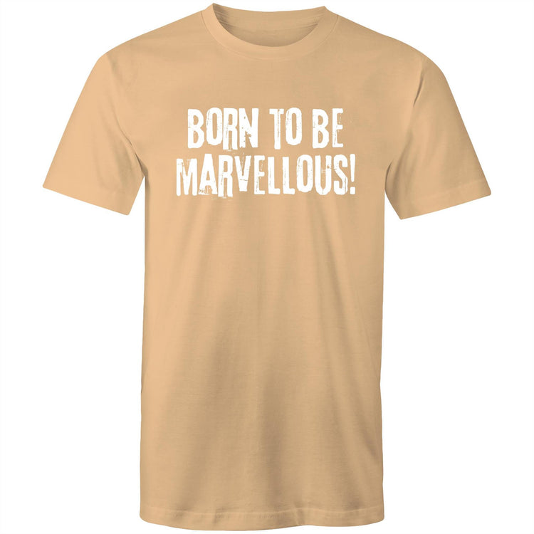 Born to be marvellous! - Men's grunge T-shirt