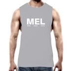Proud of Melbourne Born and Raised Men's Tank Top Gym Workout Singlet