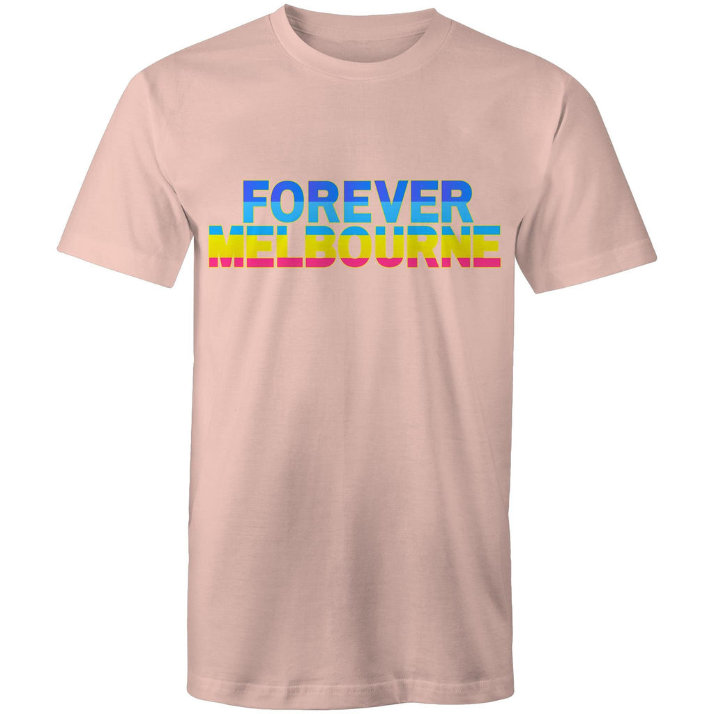 Forever Melbourne - Men's T-Shirt Colourful Plus Sizes