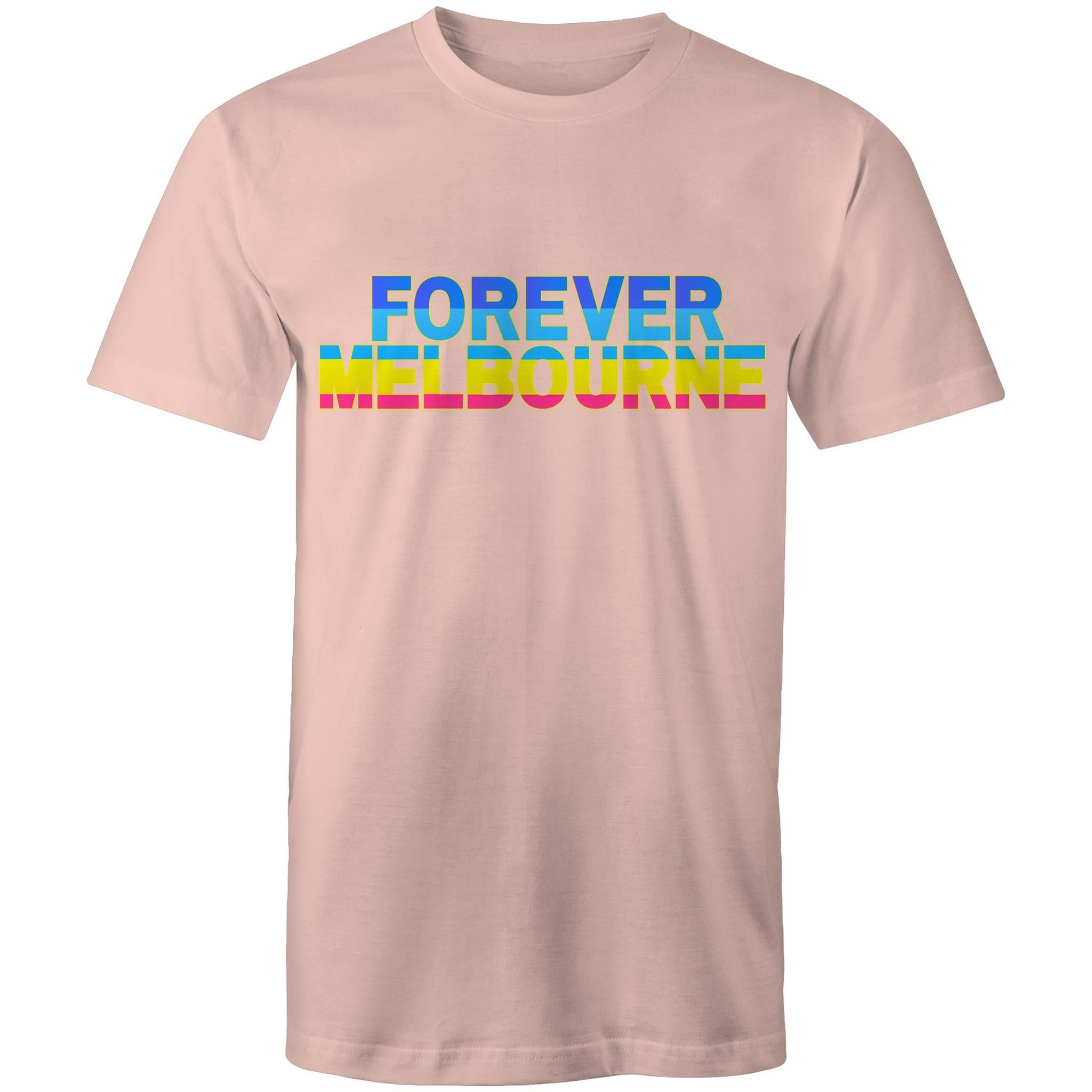Forever Melbourne - Men's T-Shirt Colourful Plus Sizes