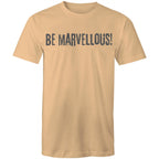 Be Marvellous! - Grunge Grafitti Lettering T-shirt Motivation Plus Sizes