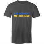Men's Funny T-shirt "You Had Me At Melbourne" Famous Jerry Maguire Movie Quote Plus Sizes