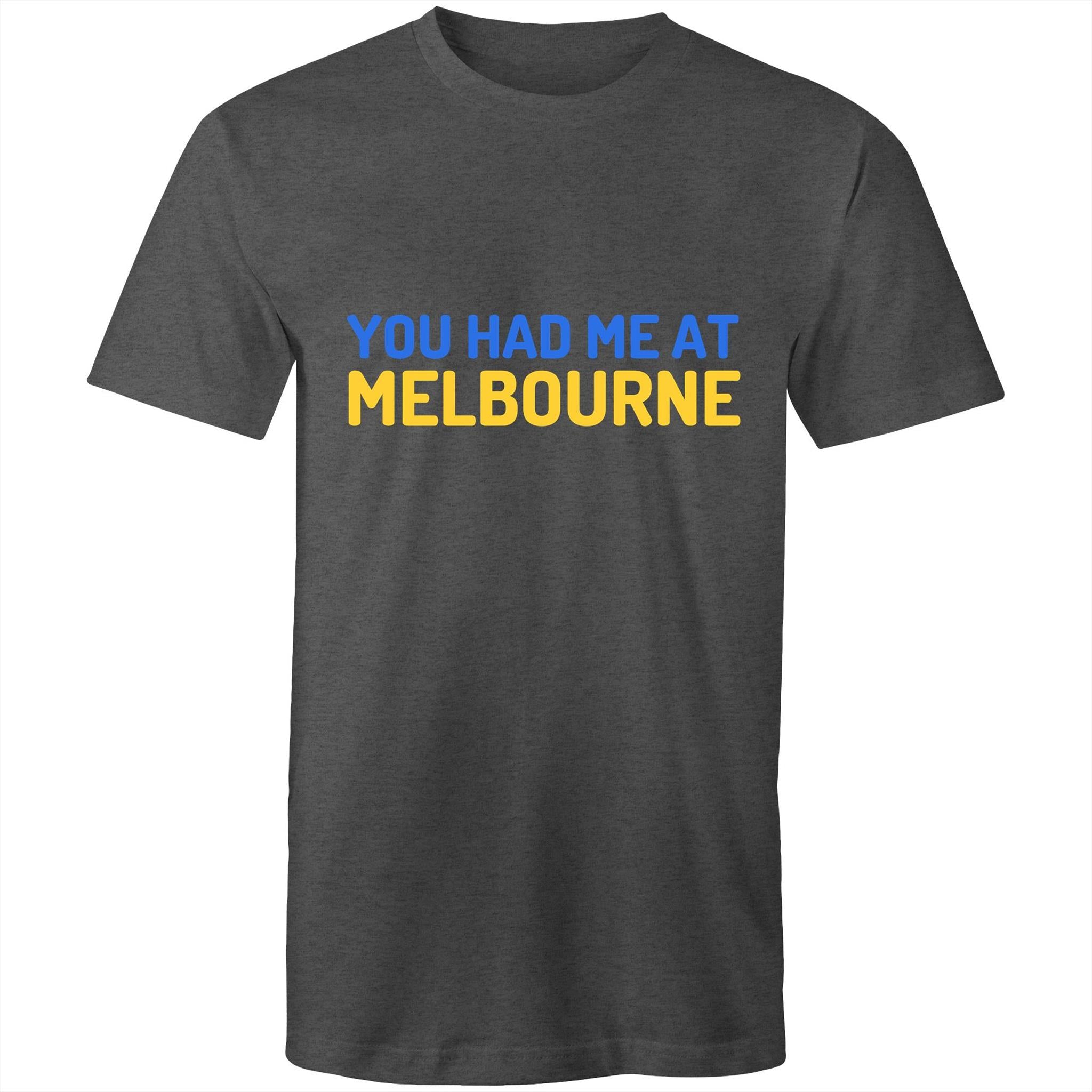 Men's Funny T-shirt "You Had Me At Melbourne" Famous Jerry Maguire Movie Quote Plus Sizes