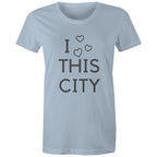 "I Love This City" - Women's T-shirt Melbourne