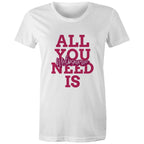 "All You Need Is Melbourne" - Women's Love T-Shirt