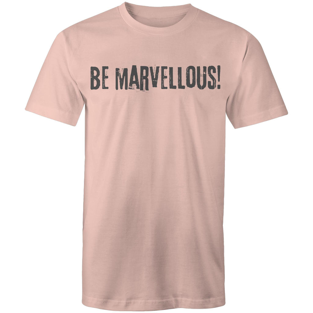 Be Marvellous! - Grunge Grafitti Lettering T-shirt Motivation Plus Sizes