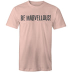 Be Marvellous! - Grunge Grafitti Lettering T-shirt Motivation Plus Sizes