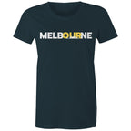 Melbourne City Skyline Skyscrapers Women's T-shirt