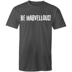 Be Marvellous! - Grunge Grafitti Lettering T-shirt Motivation Plus Sizes