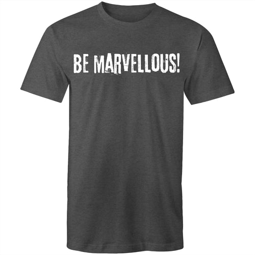 Be Marvellous! - Grunge Punk Graffiti T-shirt Plus Sizes